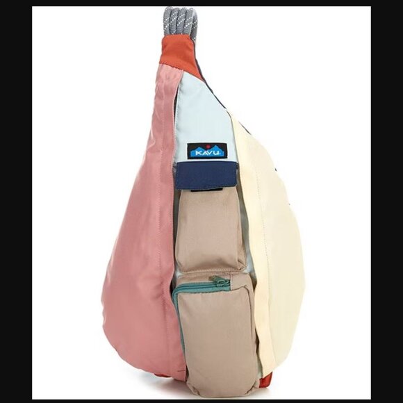 Kavu Rope Colorblock Sling Rope Bag - Picture 1 of 10